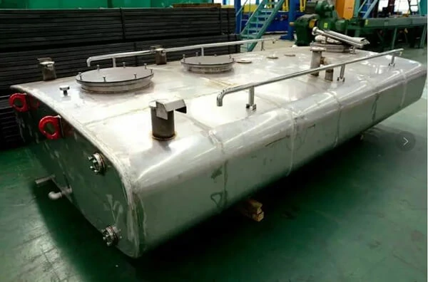 Corrosives tank