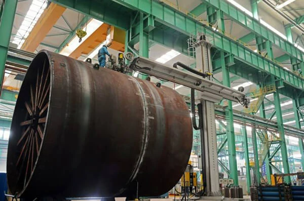Large dryer cylinder