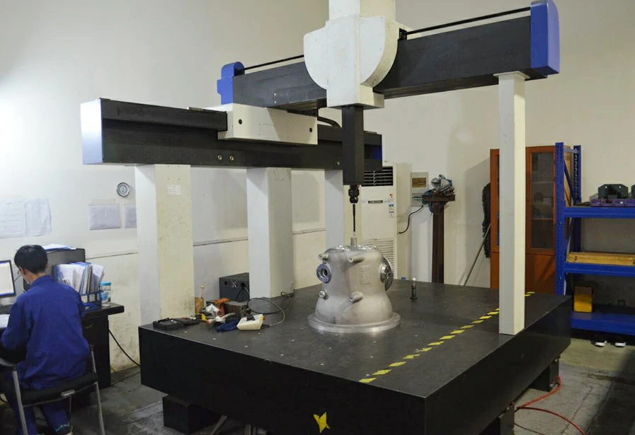 CMM Inspection for large metal parts