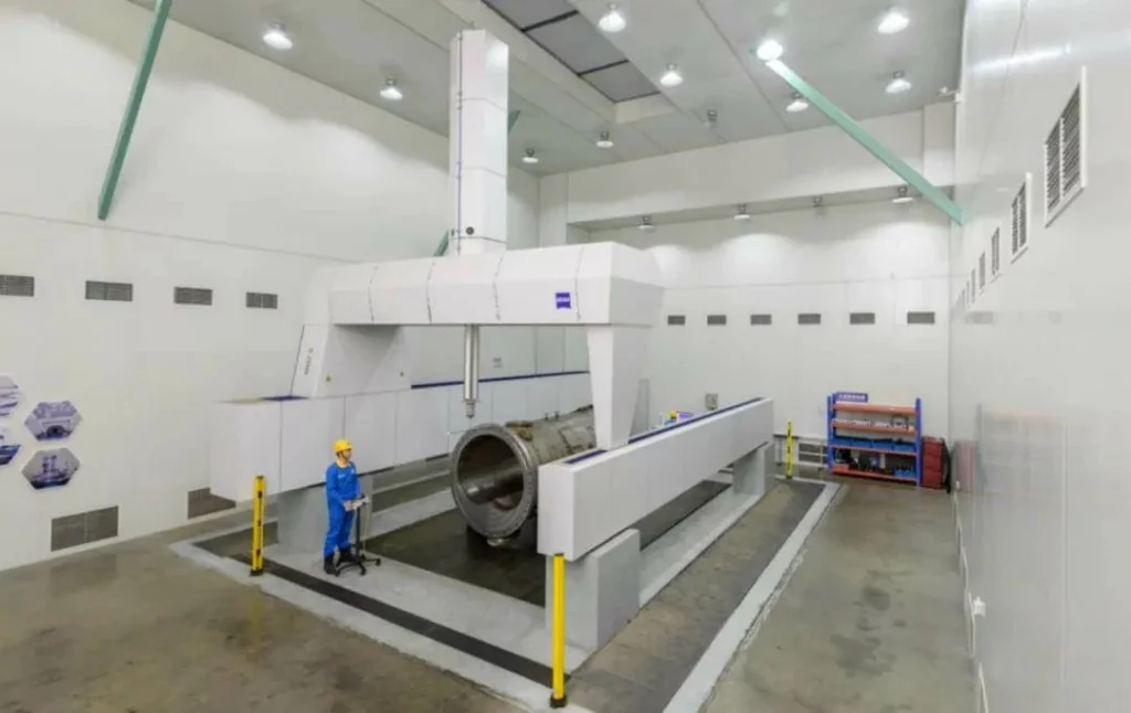 CMM inspection for large parts