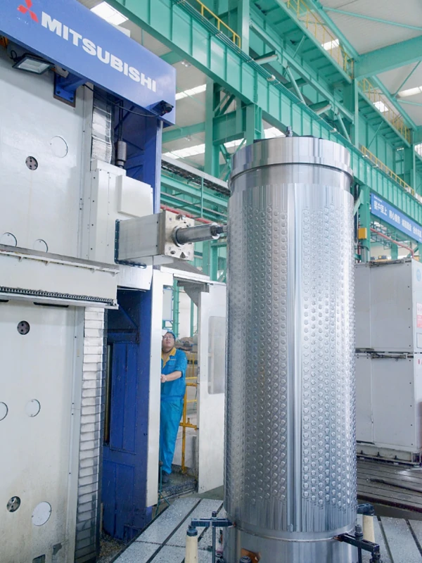 HP Heater component machining