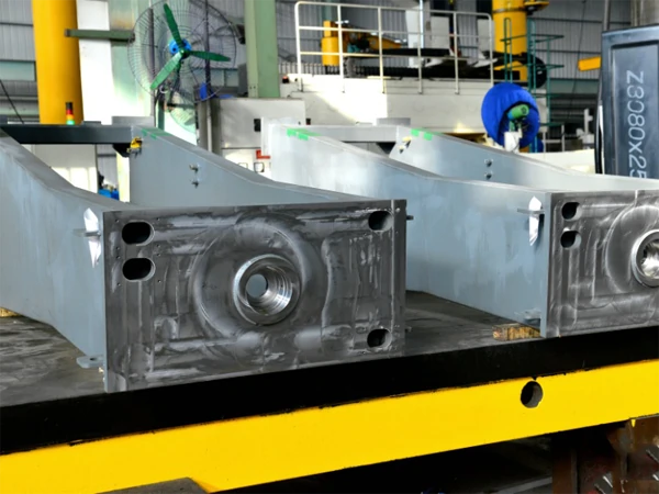 carbon steel frame for melting equipment