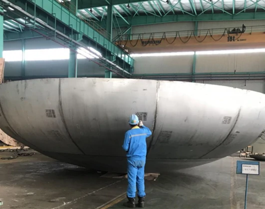 large diameter tank head
