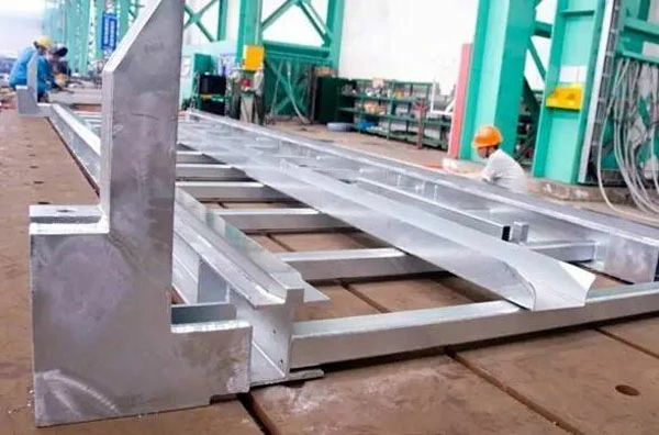 steel frame for storage facilities