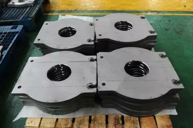 water jet cutting flanges for Printing and dyeing equipment