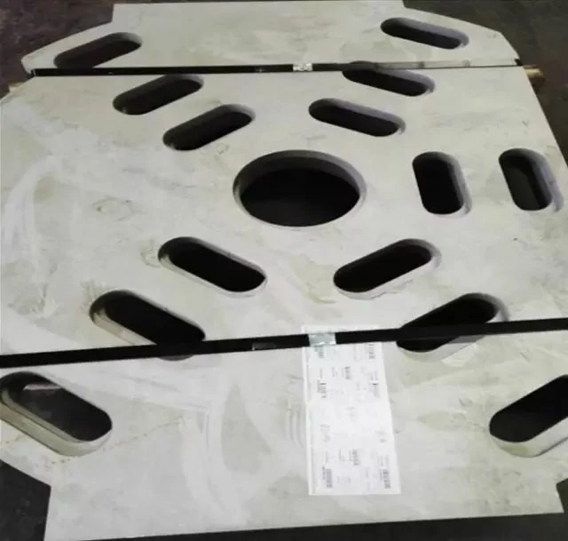 water jet cutting parts for vacuum coating machine