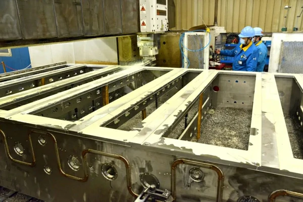 heavy machining for vacuum equipment