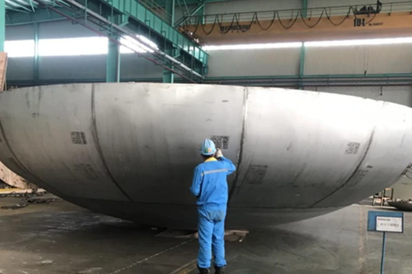10.8m diameter tank head