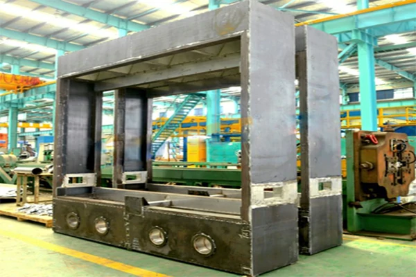 heavy component fabrication for drying machine