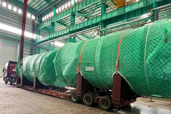 Pressure vessel fabrication for BASF - Delivering