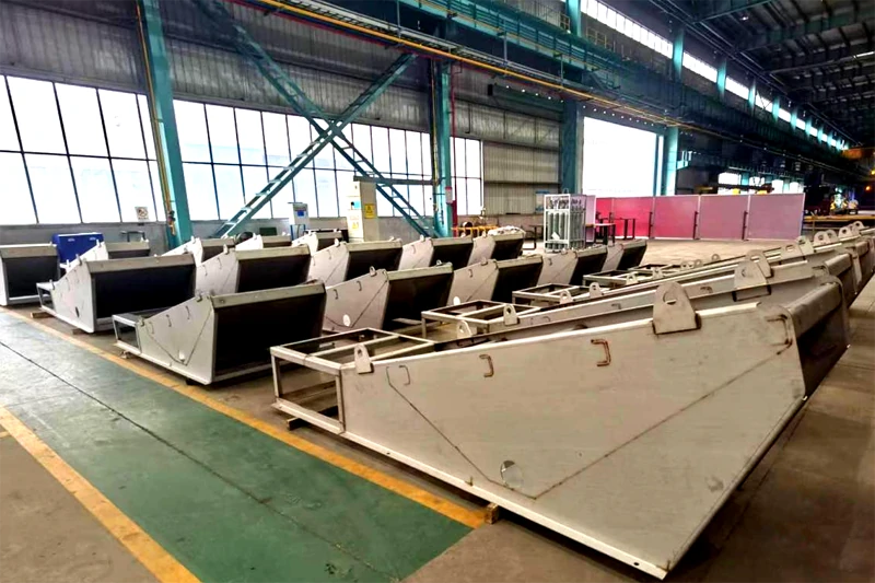 metal components fabrication for Environmental Machinery