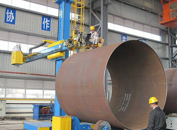 rolled cylinder welding