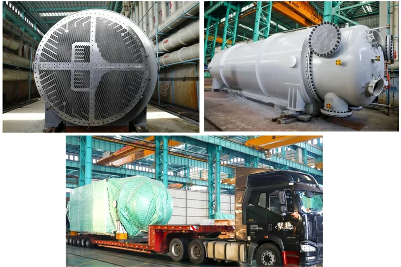 fabricated condenser