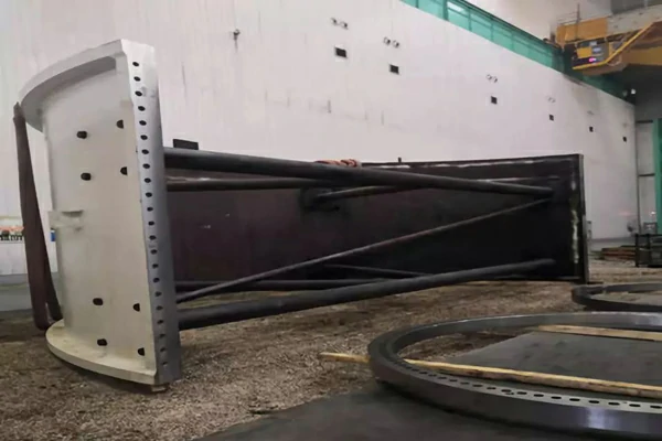 heavy machining cylinders and flanges of ball mill
