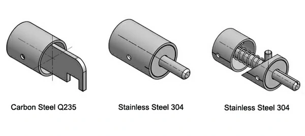 metal parts materials
