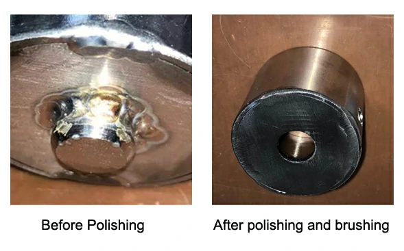polishing before vs after